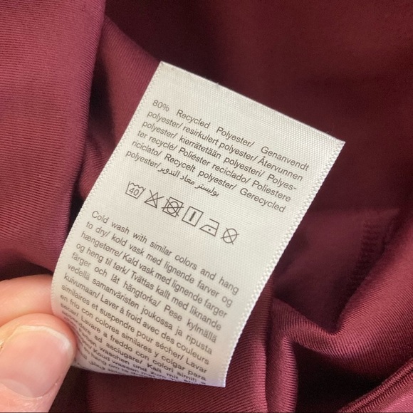 GIRLFRIEND COLLECTIVE *Discontinued* Mulberry Compressive Leggings With Pockets - Picture 9 of 10